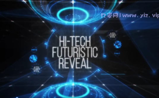 PR模板-高科技|数字信息|徽标显示