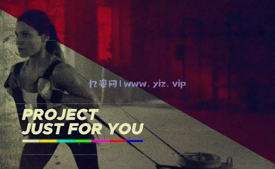 PR模板-毛刺噪点故障运动片头