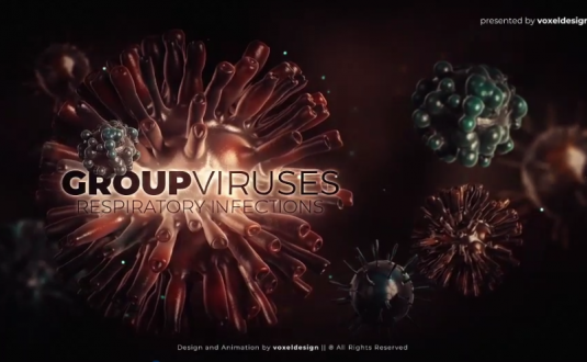 PR/AE模板-新型冠状病毒视频素材