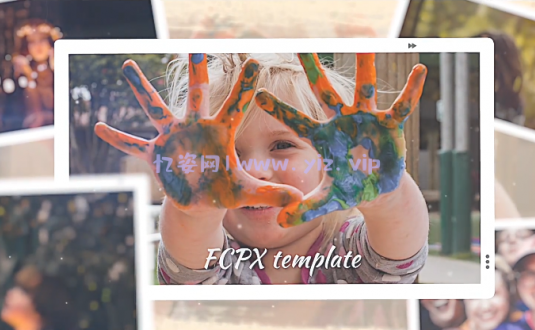 FCPX插件-笔刷遮罩记忆幻灯片