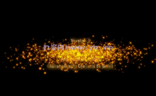 FCPX插件-金银徽标展示