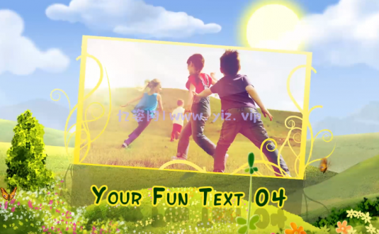 PR|AE模板-春季自然主题幻灯片