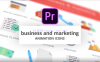PR模板-商业和市场营销动画图标