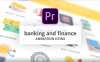 PR模板-银行和金融动画图标