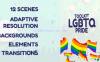 AE模板-LGBTQ骄傲工具包