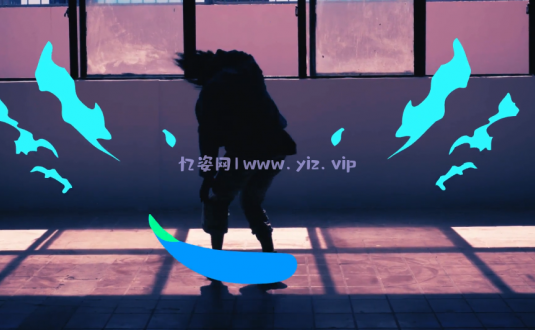 PR模板-液体形状元素动画和标题