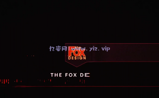 AE模板-失真故障徽标