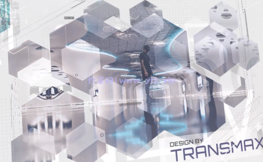 PR/AE模板-数字幻灯片