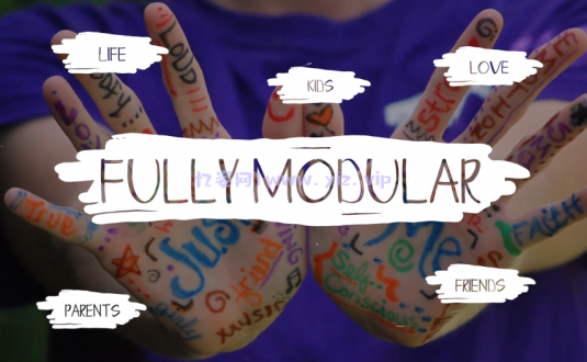 PR模板-漂亮的歌词幻灯片