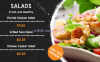AE模板-餐厅食品菜单促销