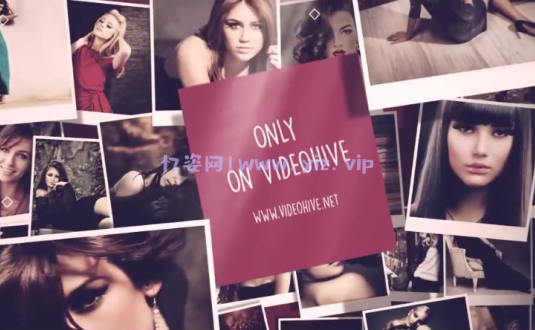 AE模板-快速照片展示