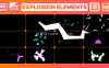 PR模板-爆炸元素和标题