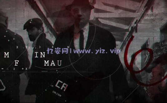 AE模板-侦探片头