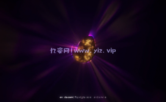 AE模板-神秘之光徽标