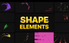 AE模板-形状元素动画包