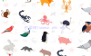 AE模板-100种动物和鸟类图标
