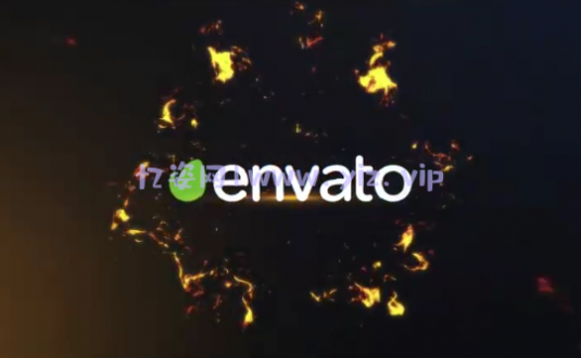 AE模板-快速电源徽标