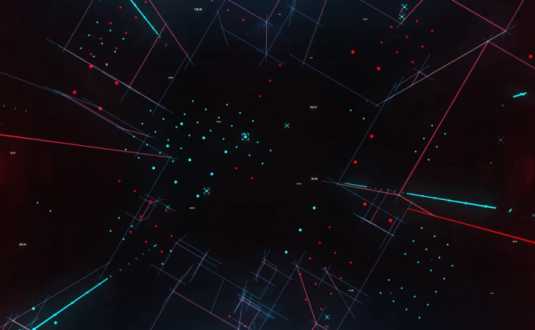 PR模板-立方体城市徽标