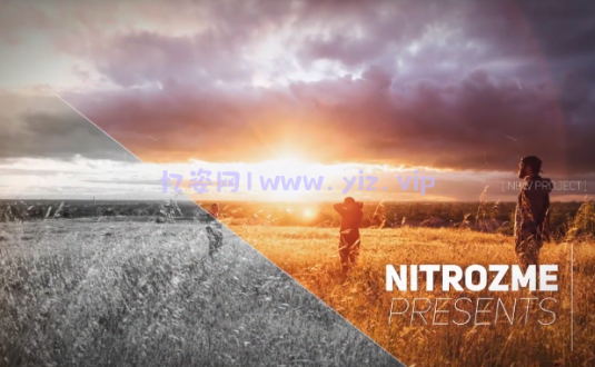 AE模板-优雅的幻灯片