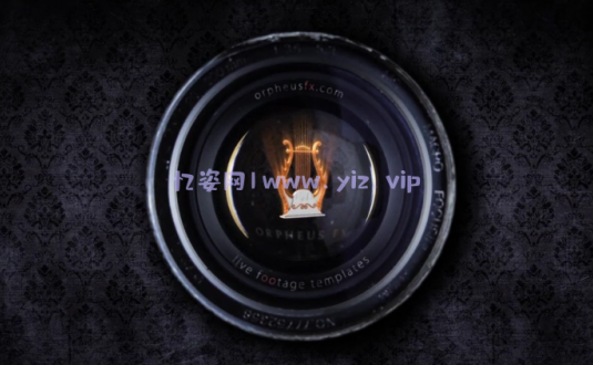 AE模板-全息图片头