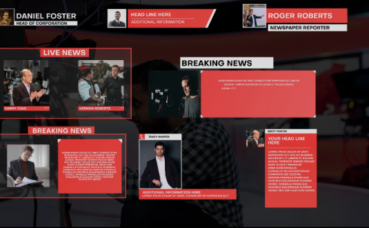 AE模板-新闻字幕条动画