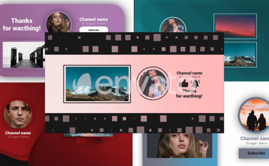 DR模板-结束END动画