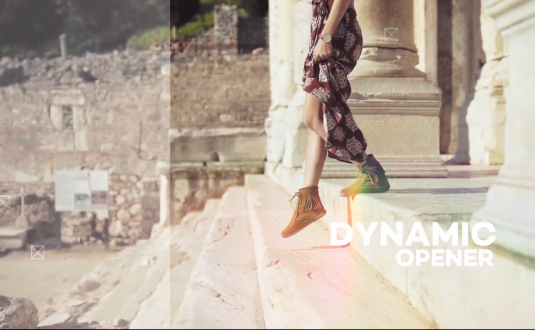 DR模板-媒体简介片头