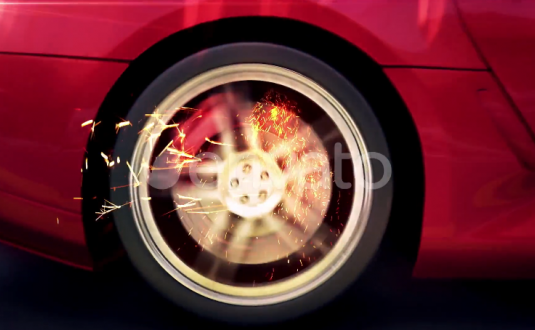 DR模板-车轮徽标