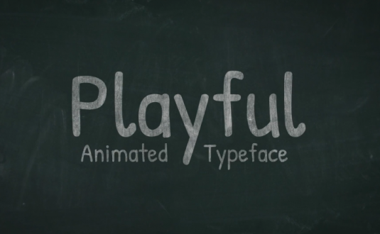 PR模板-动画笔迹