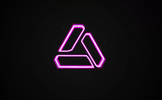 AE模板-小故障徽标显示