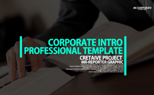 AE模板-公司文本标题