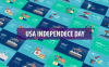 DR模板-美国独立日动画