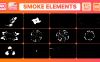 PR模板-烟元素和标题包