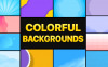 硬核PR模板-彩色背景包