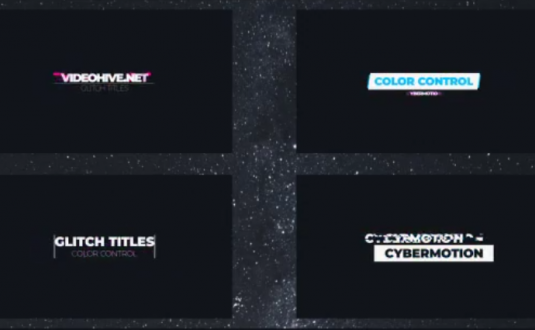 AE模板-小故障标题