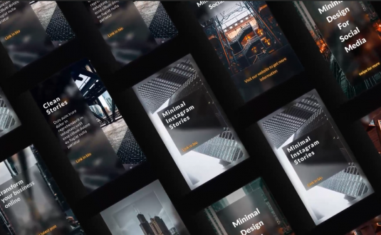 AE模板-企业故事