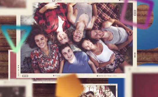 AE模板-照片幻灯片