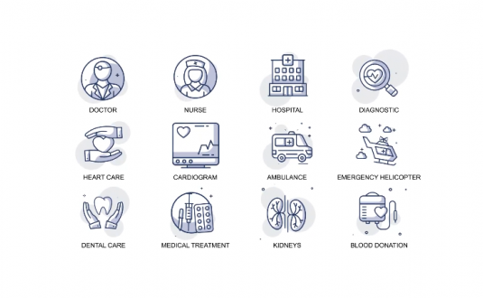 AE模板-医学与保健动画图标