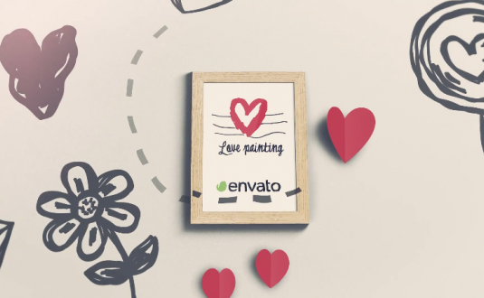 PR模板-爱情故事幻灯片