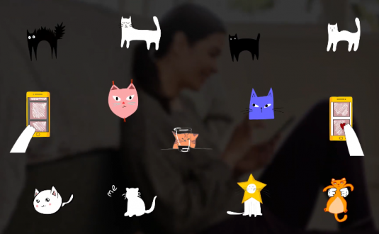 硬核PR模板-卡通猫猫动画包