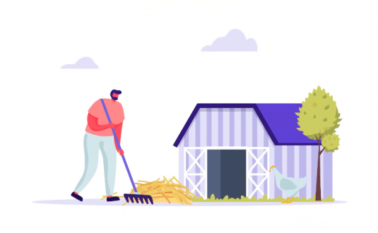 AE模板-农场清洁概念动画