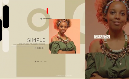 PR模板-简单的极简片头