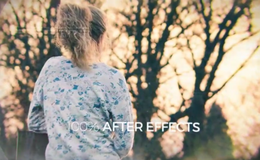 AE模板-圆幻灯片片头