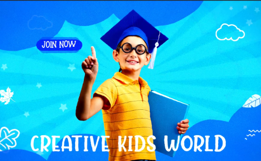 PR模板-孩子开场片头