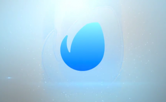 PR模板-时尚光面徽标