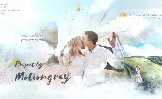 硬核PR模板-浪漫婚礼