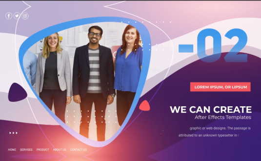 PR模板-公司幻灯片