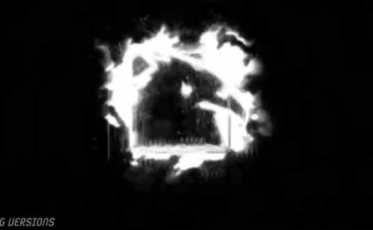 硬核AE模板-嘈杂故障标志LOGO