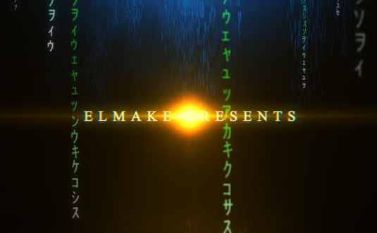 硬核AE模板-矩阵预告片