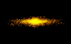 PR模板-金色粒子LOGO标志
